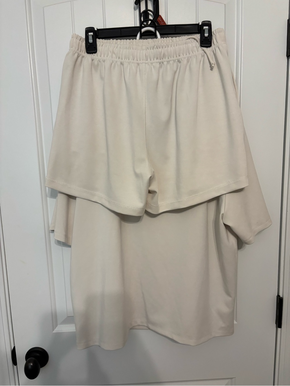 All Saints Ivory Short Sleeve Crewneck Top